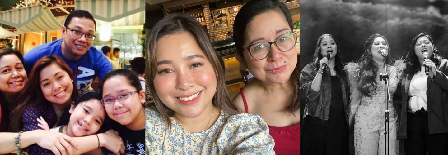 Moira Dela Torre with her lovable family
