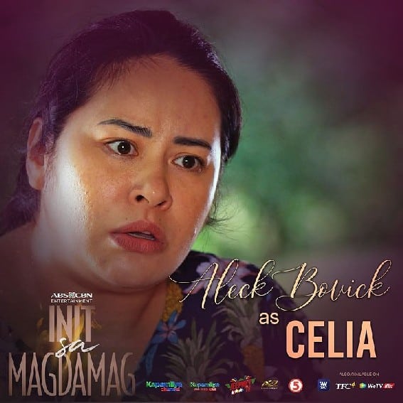 Aleck Bovick as Celia in Init sa Magdamag