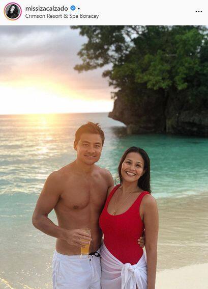 Iza Calzado enjoying her married life with Ben!