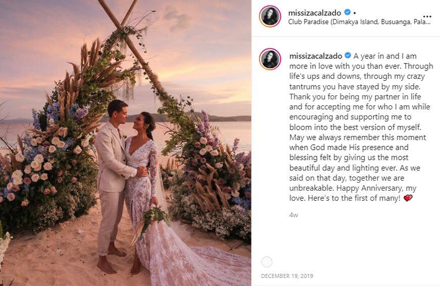 Iza Calzado enjoying her married life with Ben!