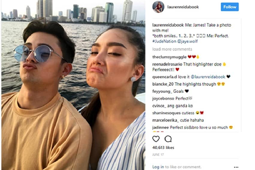 IN PHOTOS: James Reid’s unbreakable bond with his sister Lauren | ABS ...