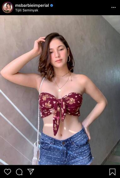 Ang hindi magpapaawat na litrato ni Barbie Imperial ngayong summer!