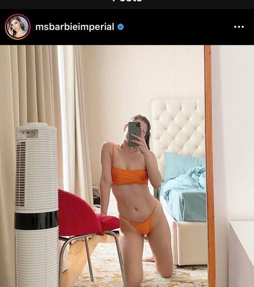 Ang hindi magpapaawat na litrato ni Barbie Imperial ngayong summer!