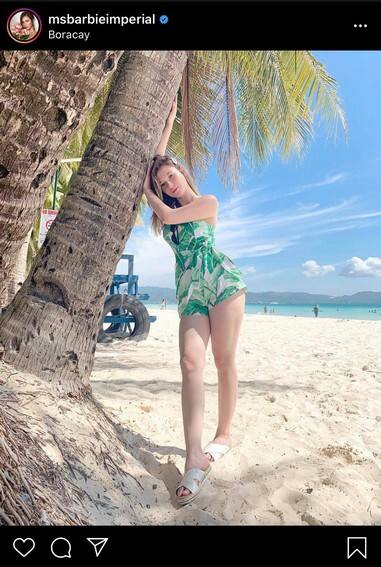 Ang hindi magpapaawat na litrato ni Barbie Imperial ngayong summer!