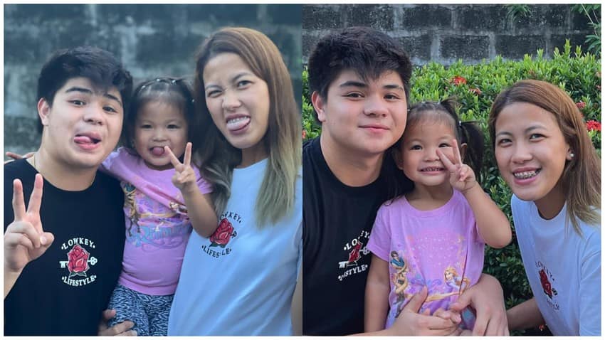 Photos of Hashtag Bugoy with his cute baby | ABS-CBN Entertainment