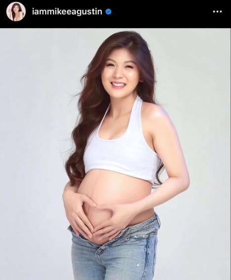 7 baby bump photos of former Girltrend Mikee Agustin | ABS-CBN ...