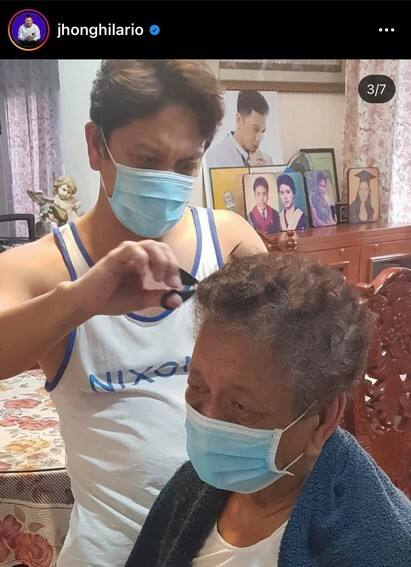 Jhong Hilario parents mommy daddy