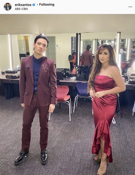 Angeline Quinto Erik Santos friendship 