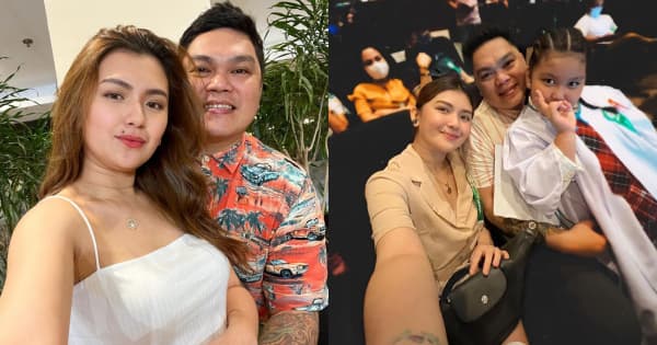 Karen Reyes with her husband | ABS-CBN Entertainment