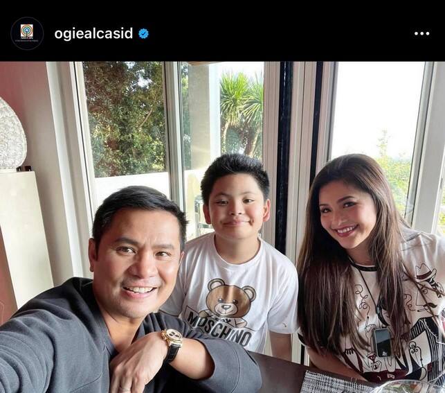 Mga litrato ni Ogie Alcasid kasama ang kanyang mini-me na si Nate