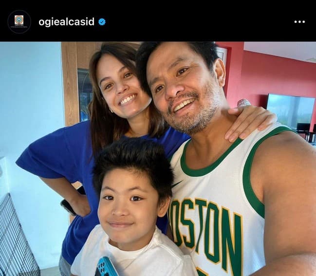Mga litrato ni Ogie Alcasid kasama ang kanyang mini-me na si Nate