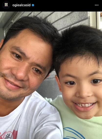 Mga litrato ni Ogie Alcasid kasama ang kanyang mini-me na si Nate