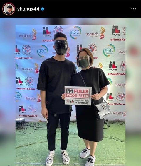 Moments of Vhong Navarro with his loving wife