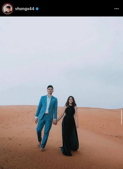 Moments of Vhong Navarro with his loving wife