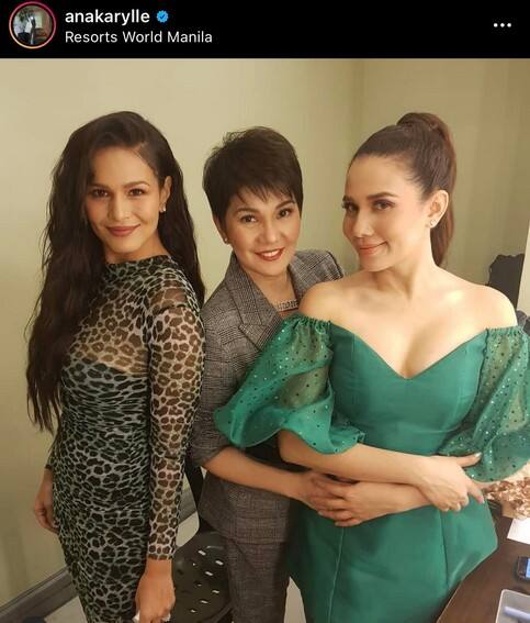 Karylle with Tyang Amy Moments