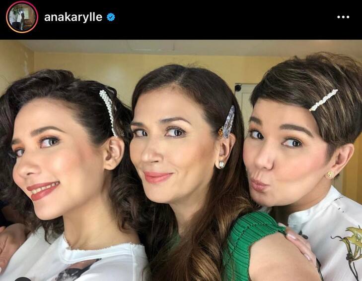 Karylle with Tyang Amy Moments