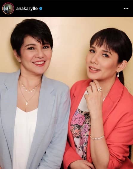 Karylle with Tyang Amy Moments