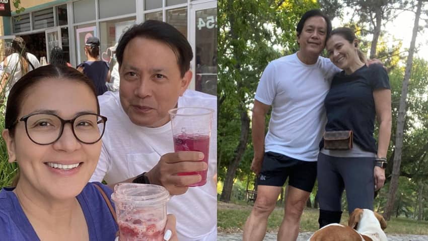 Zsa Zsa Padilla with the love of her life