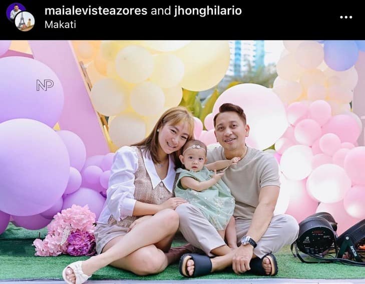 Photos Jhong Hilario with Baby Sarina | ABS-CBN Entertainment