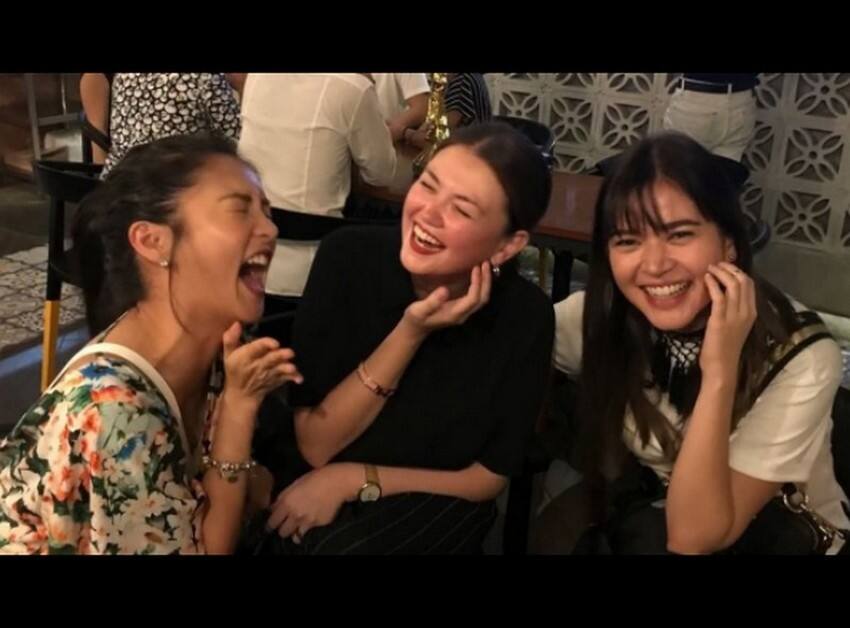 The friendship of Kim, Angelica & Bela
