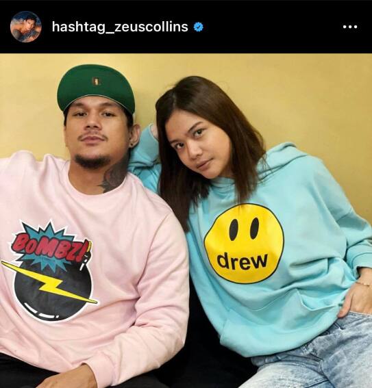 Photos of Zeus Collins with his wife ABSCBN Entertainment