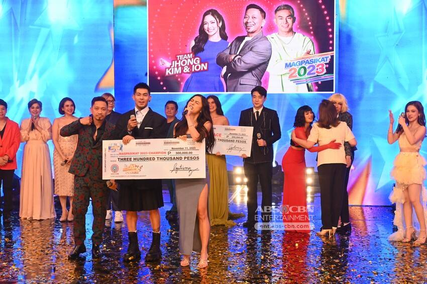 Team JhongKimIon wins Magpasikat 2023 ABSCBN Entertainment