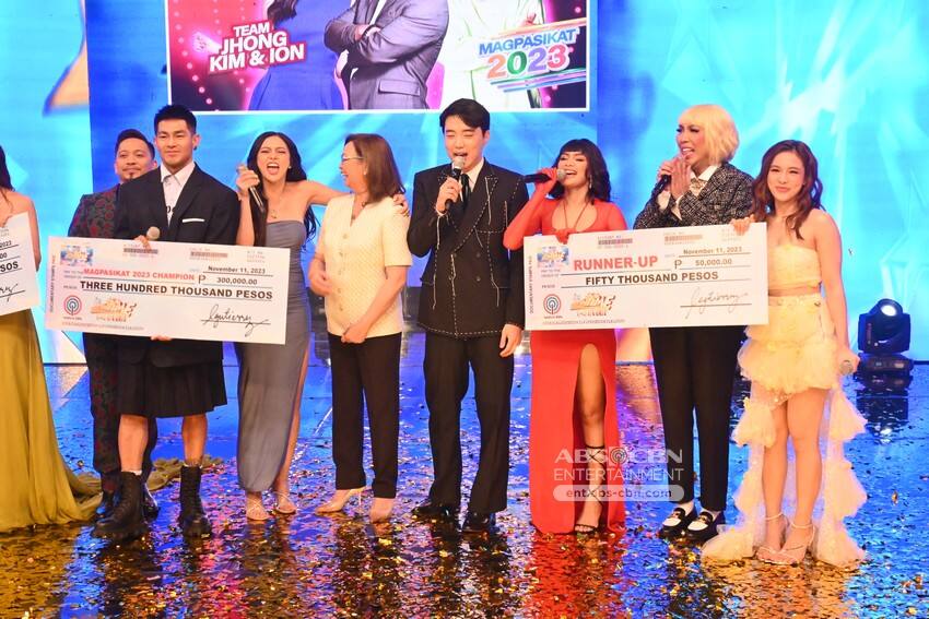 Team JhongKimIon wins Magpasikat 2023 ABSCBN Entertainment