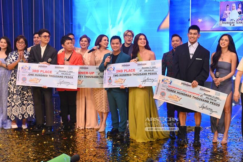 Team JhongKimIon wins Magpasikat 2023 ABSCBN Entertainment