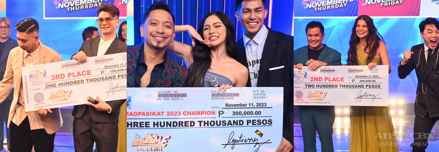 Team Jhong-Kim-Ion wins Magpasikat 2023