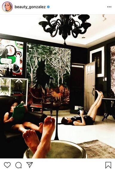 Home is where the art is! A peek inside Beauty Gonzalez’s house