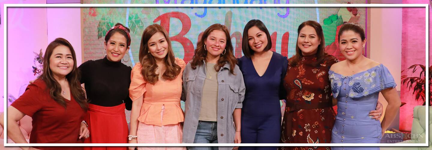 PHOTOS: Magandang Buhay with Andi Eigenmann, Say Alonzo and Sitti Navarro-Ramirez