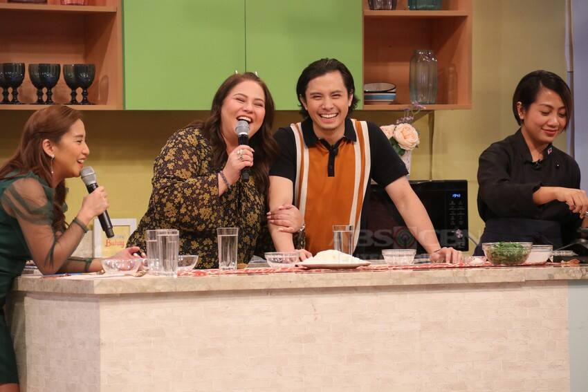 LOOK: JC Santos and Eric Nicolas on Magandang Buhay 