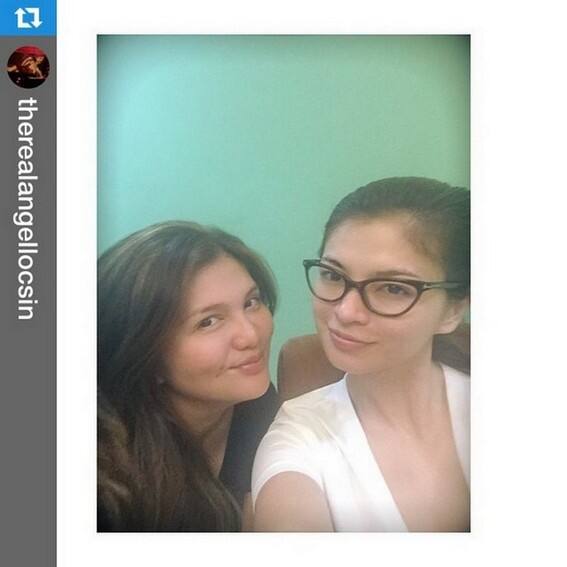 Dimples Romana Angel Locsin pagkakaibigan
