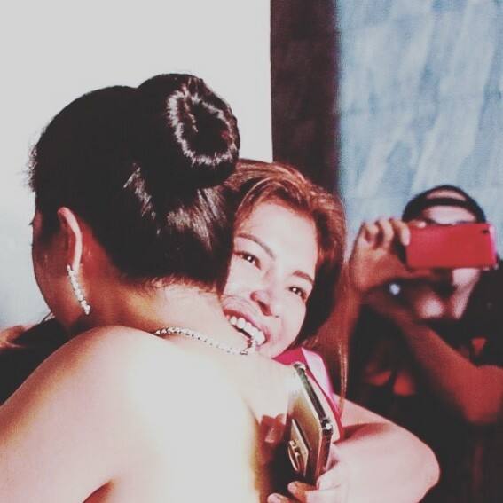 Dimples Romana Angel Locsin pagkakaibigan