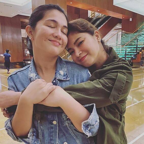 Dimples Romana Angel Locsin pagkakaibigan