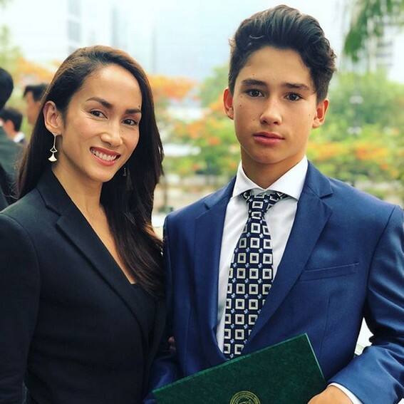 Ina Raymundo daughters son