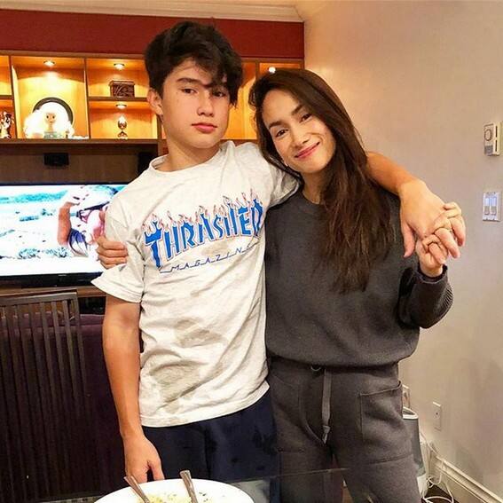 Ina Raymundo daughters son