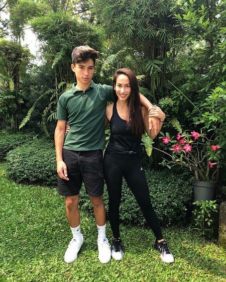 Ina Raymundo daughters son