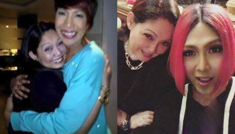 Mga litrato ng “mag-inang” Vice Ganda at Maricel Soriano