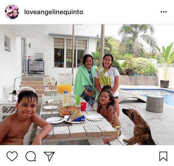 Angeline Quinto moments with Mama Bob
