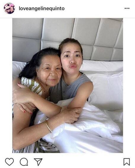 Angeline Quinto moments with Mama Bob