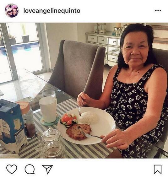 Angeline Quinto moments with Mama Bob