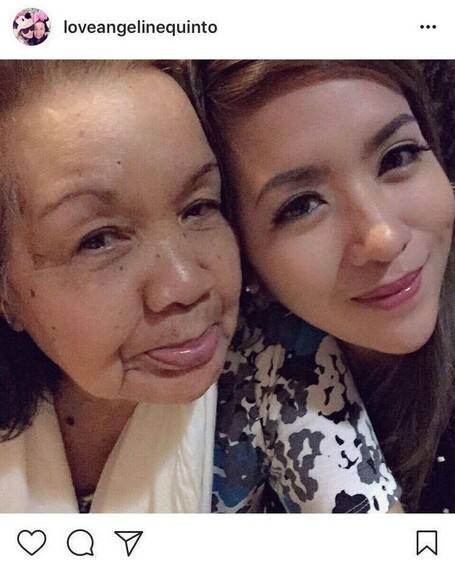 Angeline Quinto moments with Mama Bob