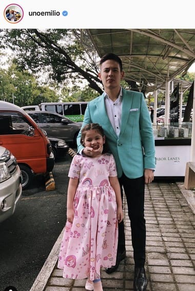 Jake Ejercito special girl in life