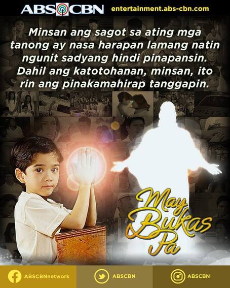 May Bukas Pa Inspirational Quotes Abs Cbn Entertainment