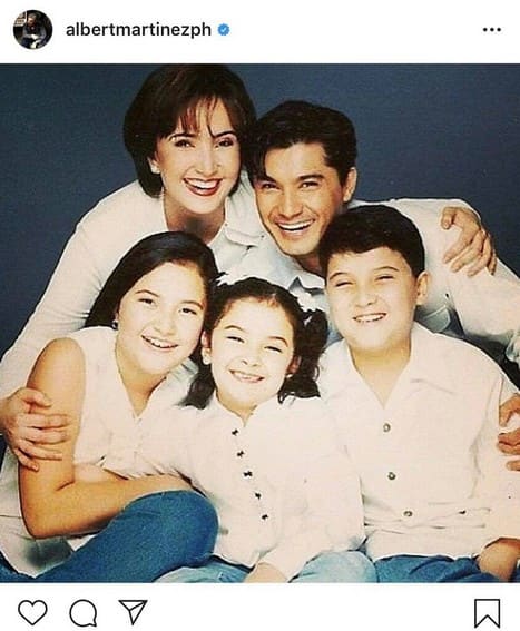 IN PHOTOS: Albert Martinez with his precious children