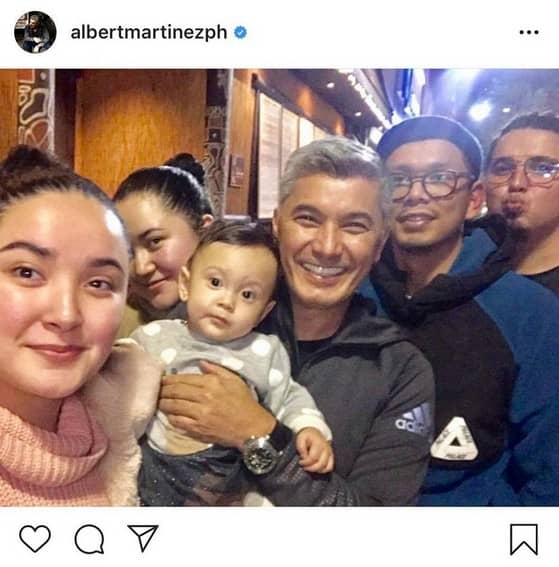 IN PHOTOS: Albert Martinez with his precious children