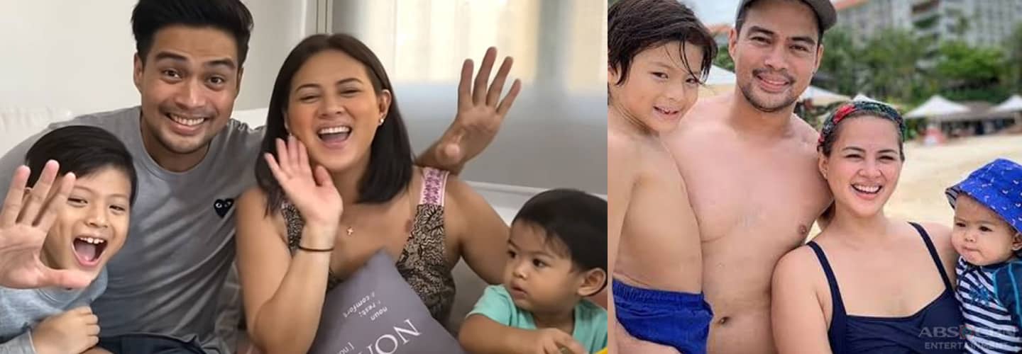 Lara Quigaman with her adorable family