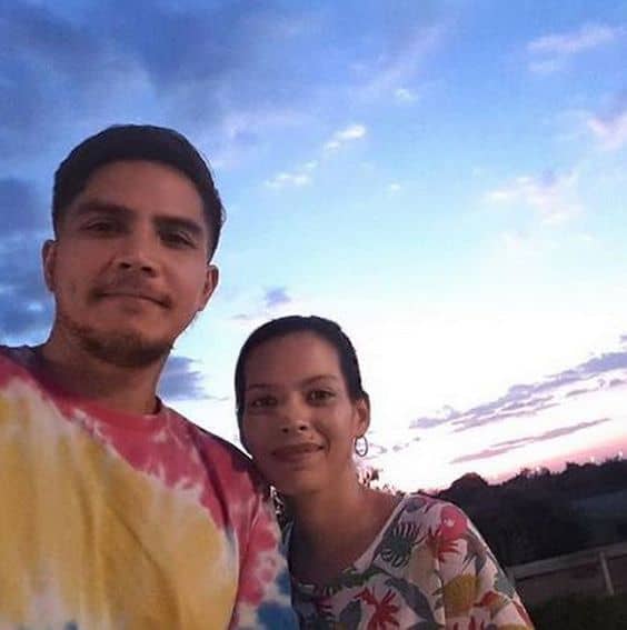 Desiree del Valle with her husband Boom Labrusca