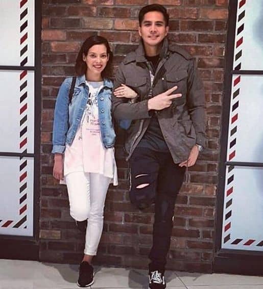 Desiree del Valle with her husband Boom Labrusca